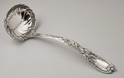Tiffany Sterling Silver Indian Chrysanthemum Soup Ladle